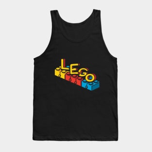 Master Builder Lego Brick Kids Design Tank Top